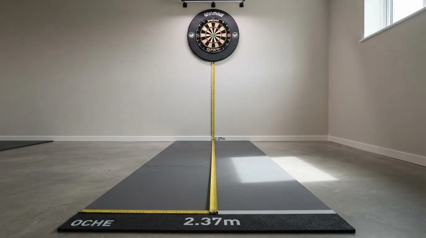 Een lege rechtszaal met houten banken in het ochtendlicht